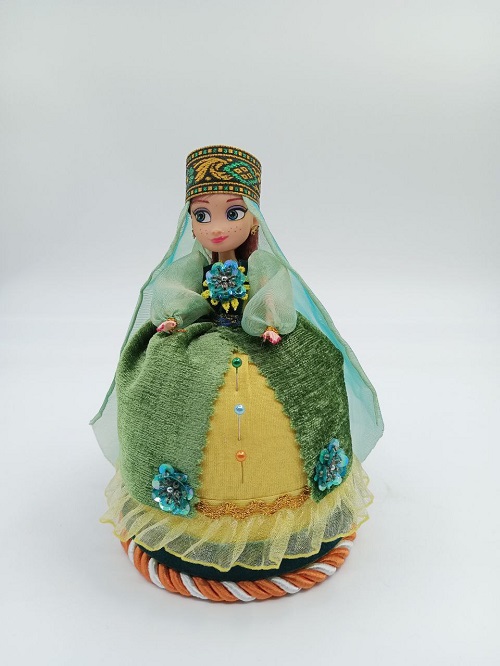 Кукла-игольница малая сувенирная Джамиля татарка