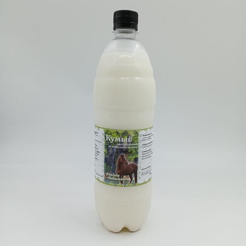 Кумыс натуральный из кобыльего молока  1 литр